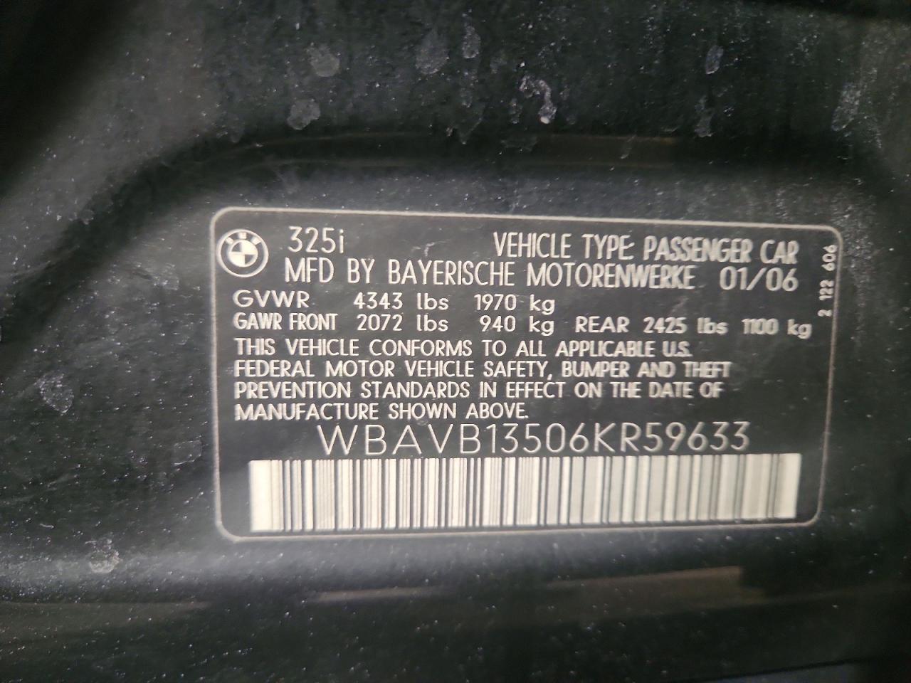 2006 BMW 325 i