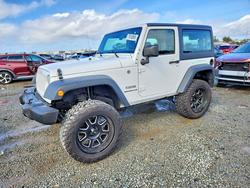 Jeep salvage cars for sale: 2017 Jeep Wrangler Sport