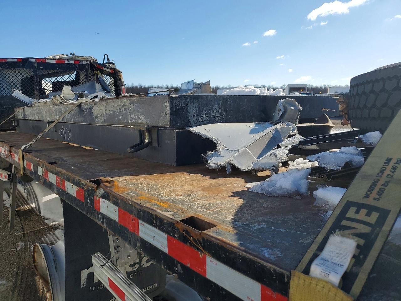 2011 Hino 258/268 Flatbed Truck