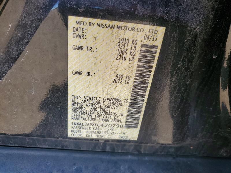 2015 Nissan Altima 2.5