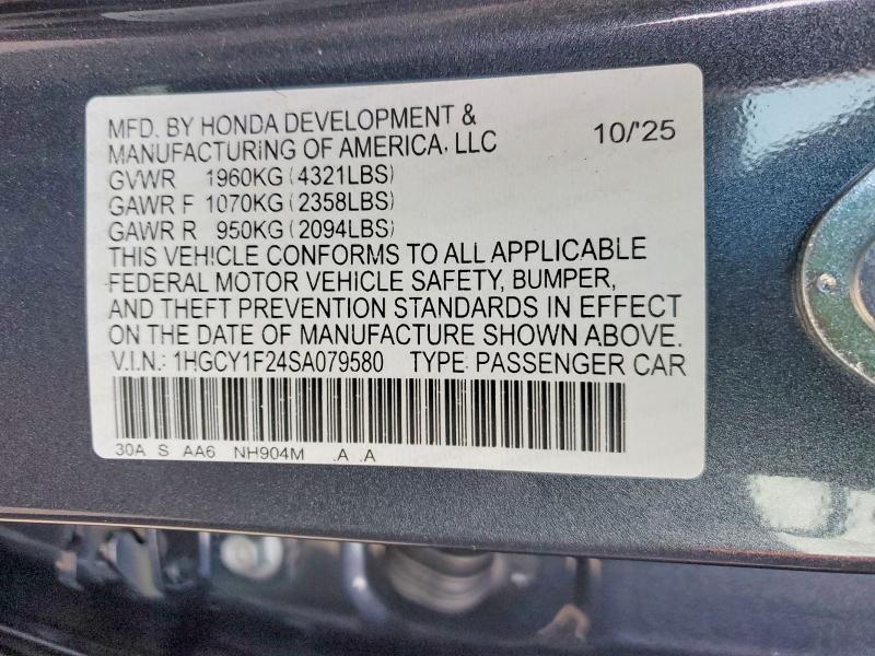 2025 Honda Accord lx