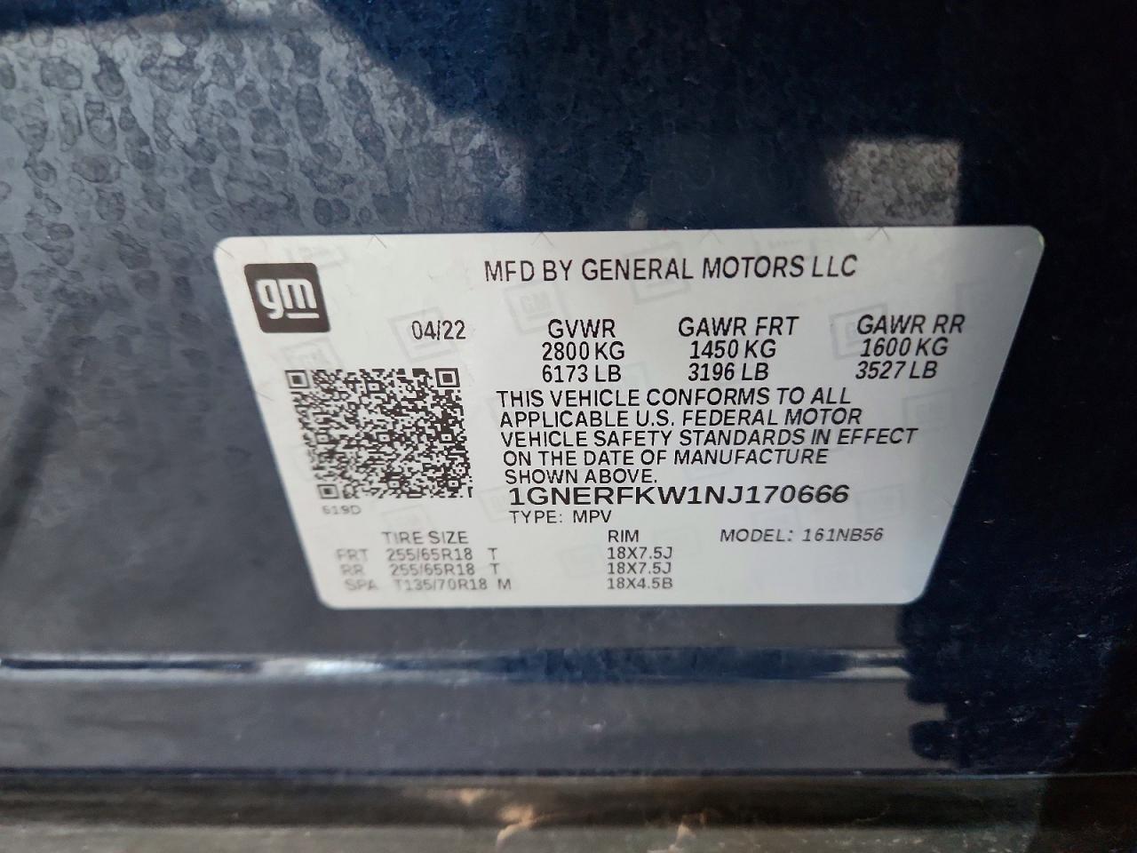 2022 Chevrolet Traverse ls