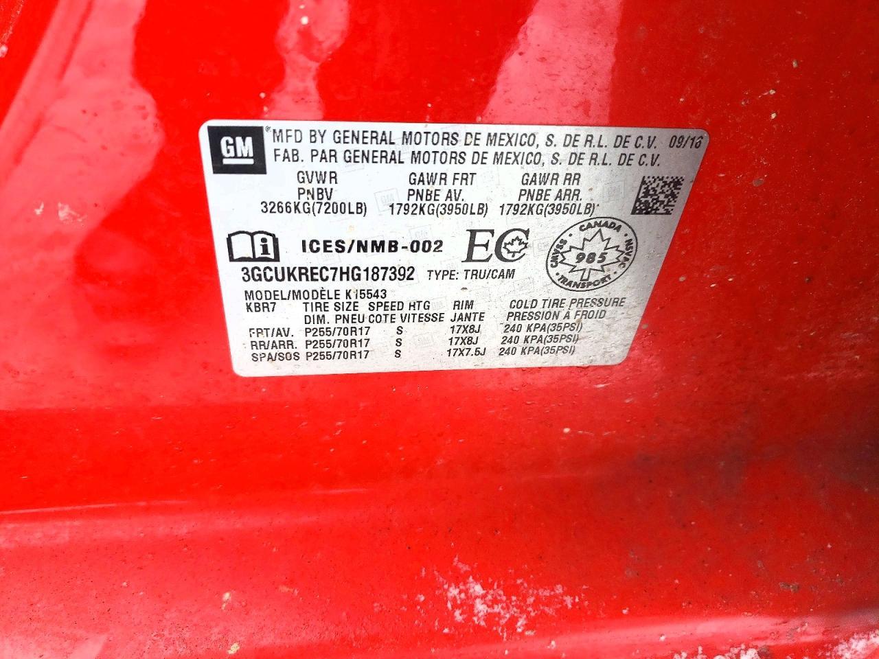 2017 Chevrolet Silverado K1500 LT
