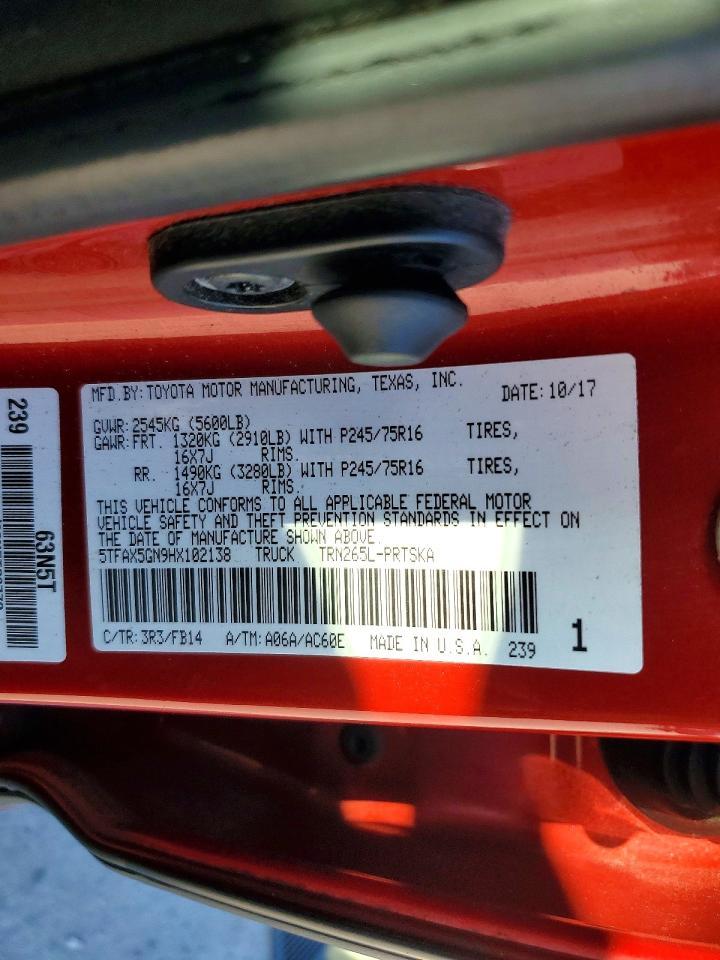 2017 Toyota Tacoma Double Cab