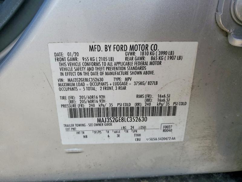 2020 Ford Ecosport se
