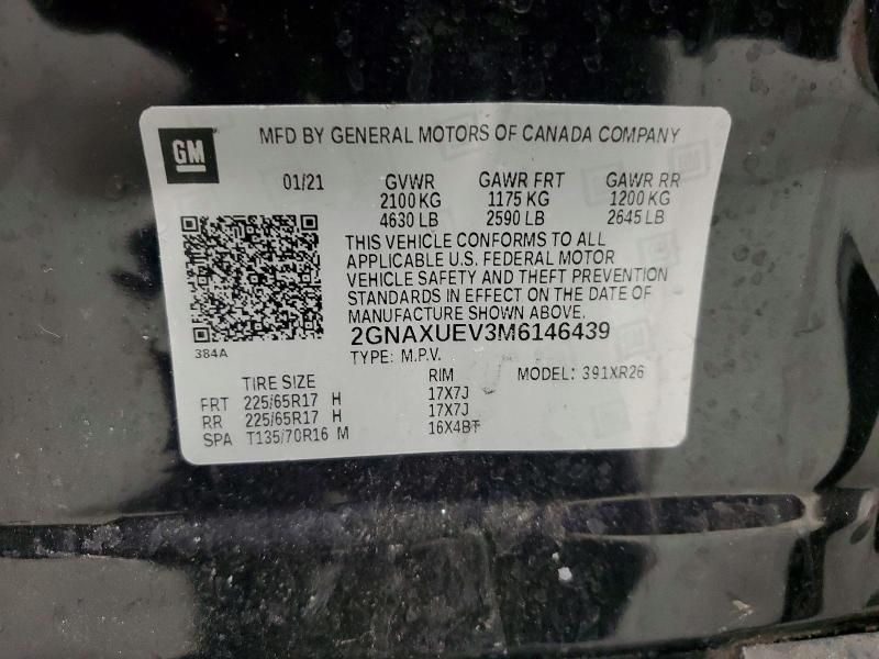 2021 Chevrolet Equinox lt