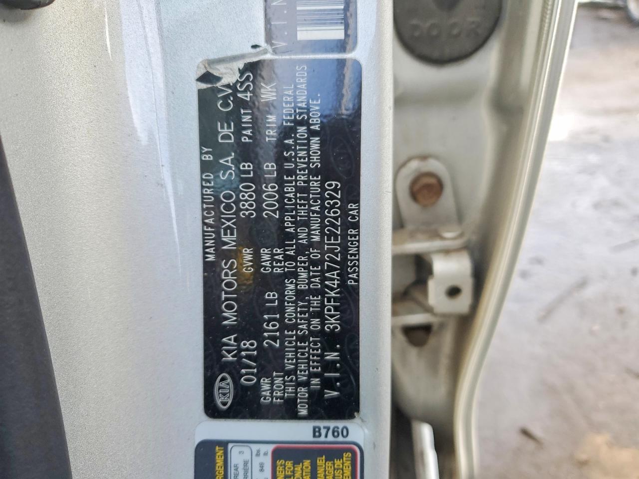 2018 KIA Forte lx