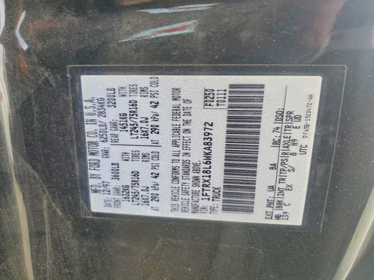 1998 Ford F150