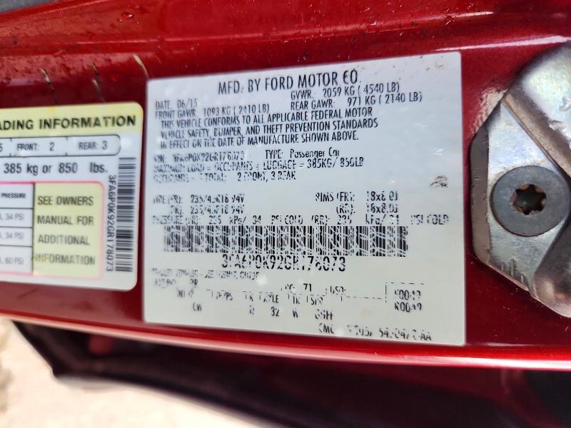 2016 Ford Fusion Titanium