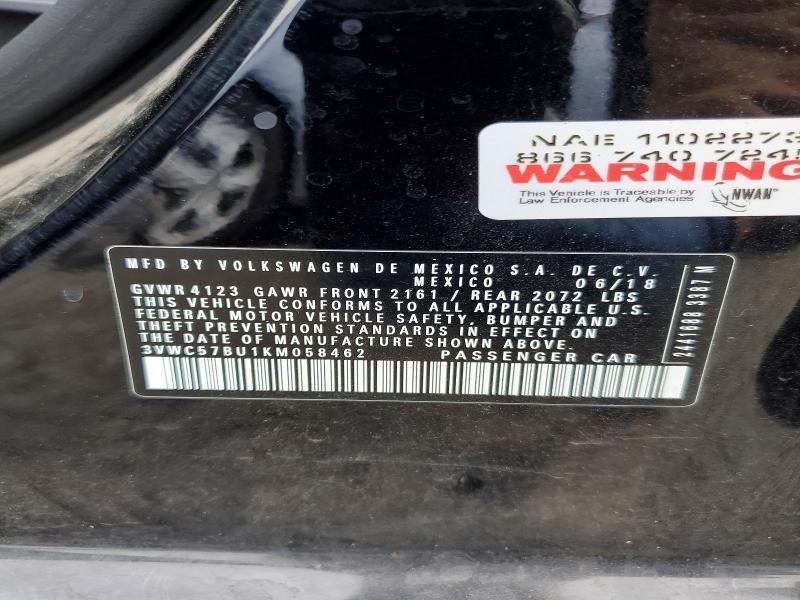 2019 Volkswagen Jetta s