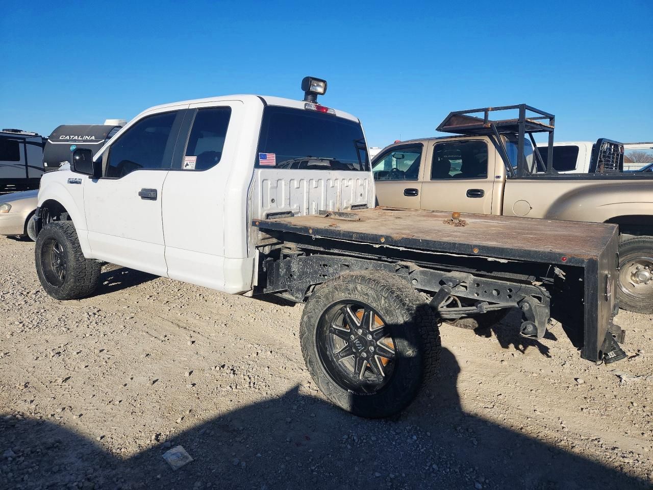 2019 Ford F150 Duty Super Flatbed Truck