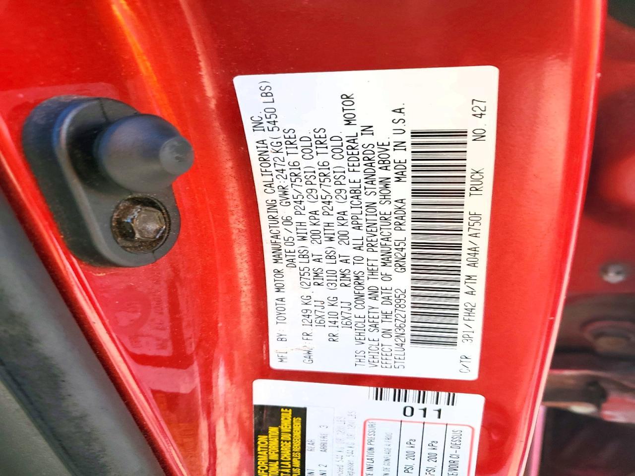 2006 Toyota Tacoma V6