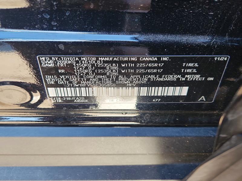 2025 Toyota Rav4 xle