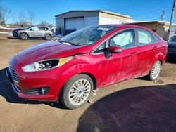 Salvage cars for sale from Copart New Britain, CT: 2016 Ford Fiesta Titanium