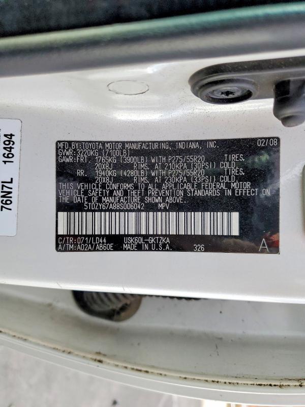 2008 Toyota Sequoia Platinum