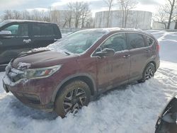 Salvage cars for sale from Copart Central Square, NY: 2016 Honda Cr-v se