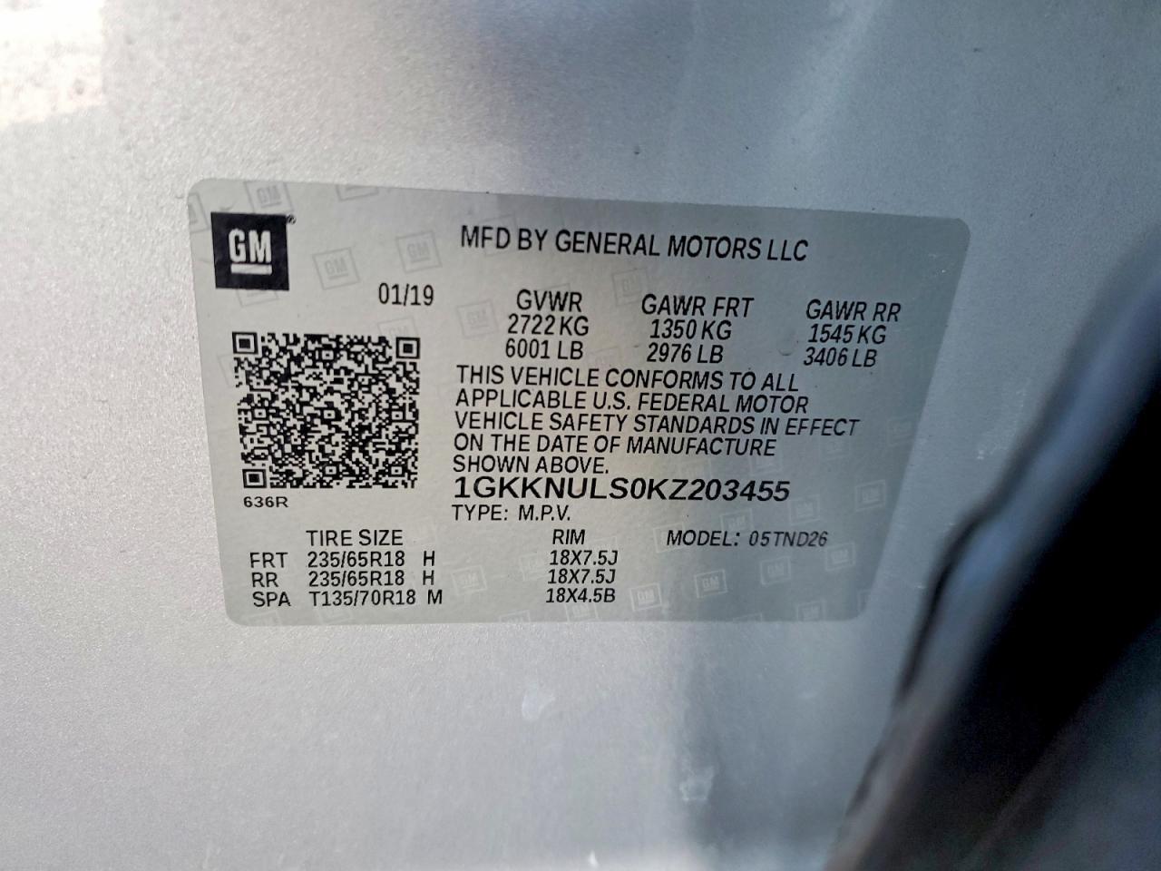 2019 GMC Acadia Slt-1