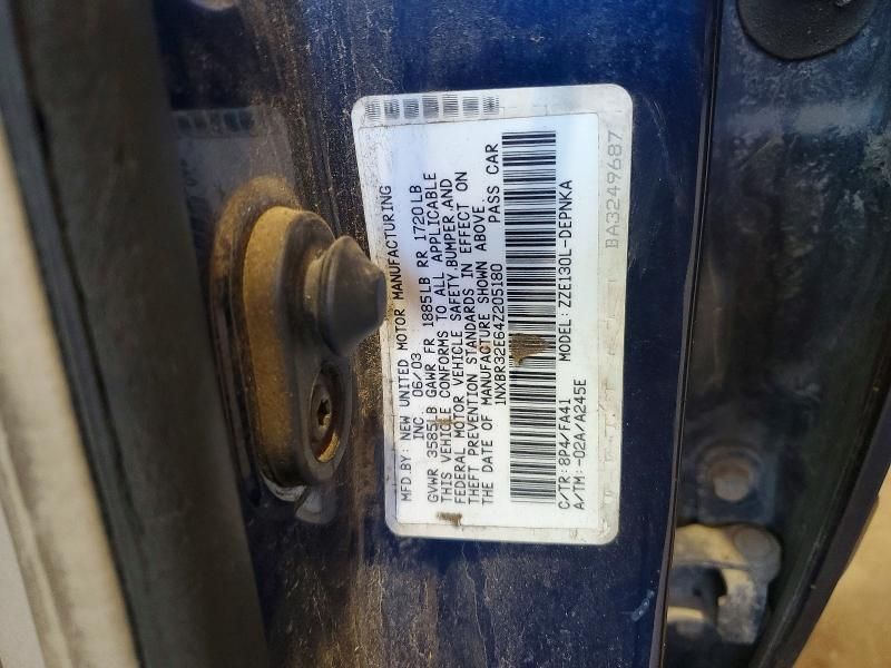 2004 Toyota Corolla ce