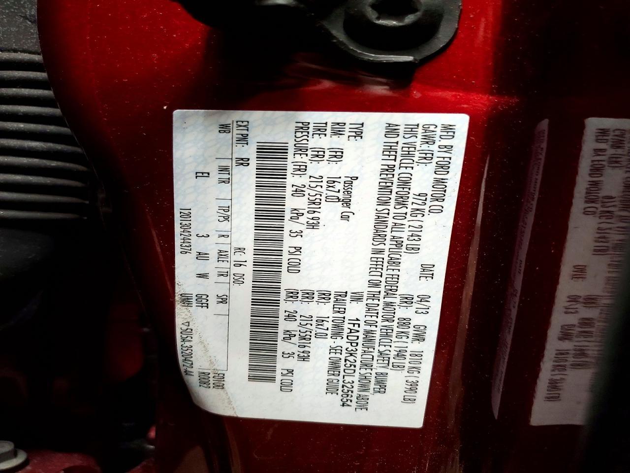 2013 Ford Focus se