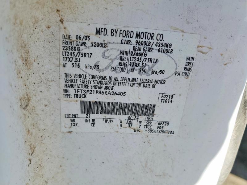 2006 Ford F250 Super Duty