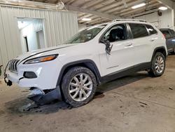 Jeep Vehiculos salvage en venta: 2016 Jeep Cherokee Limited