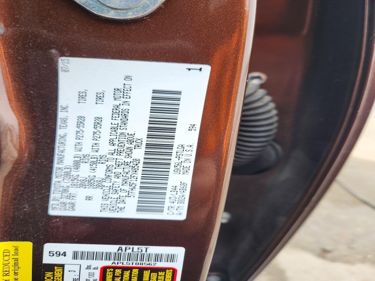 2015 Toyota Tundra Limited