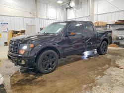 Salvage trucks for sale at Wayland, MI auction: 2014 Ford F150 Supercrew