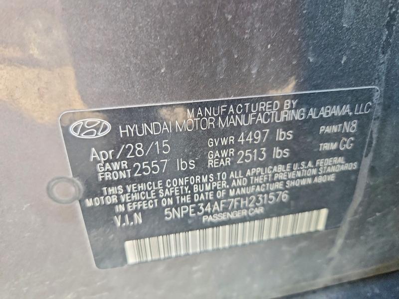 2015 Hyundai Sonata Sport