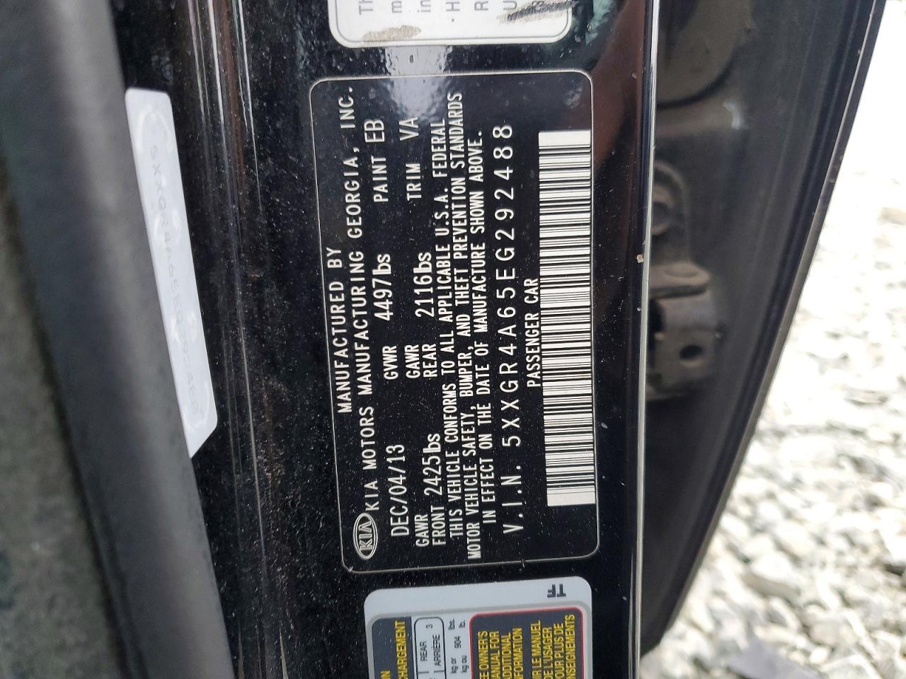 2014 KIA Optima sx