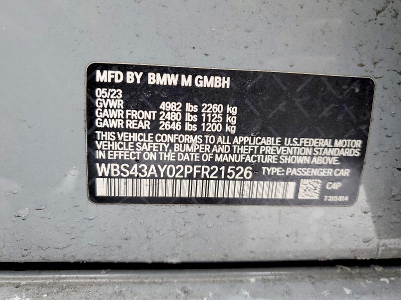 2023 BMW M3 Competition