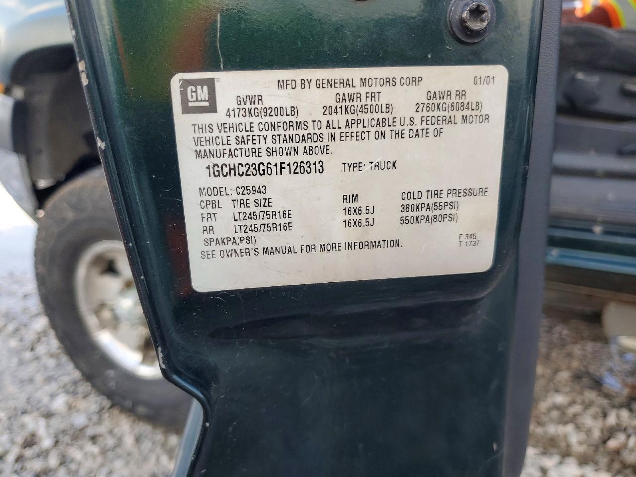 2001 Chevrolet Silverado C2500 Heavy Duty