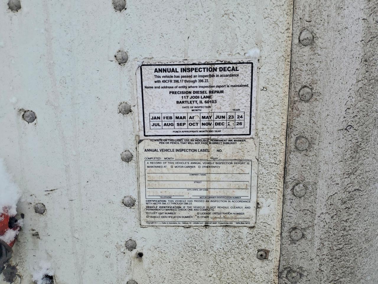 2014 Hyundai Translead Inc 2014 Hyundai Translead DRY Van Trailer