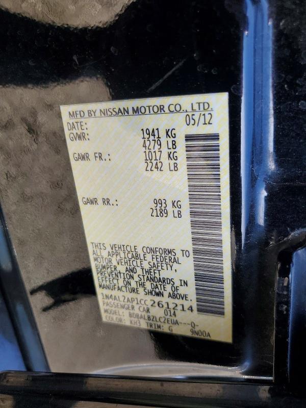 2012 Nissan Altima 2.5