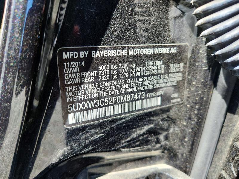 2015 BMW X4 Xdrive28i