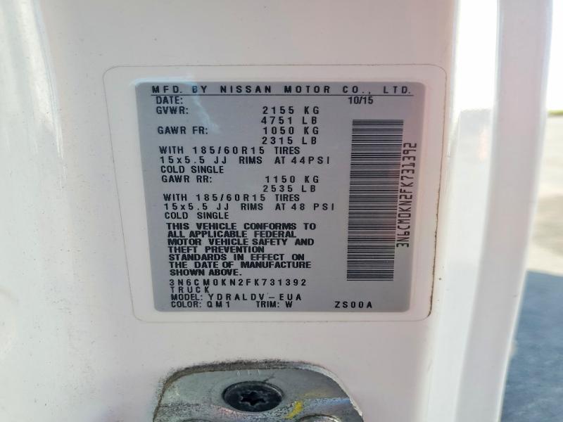 2015 Niss AN NV200 Delivery Van