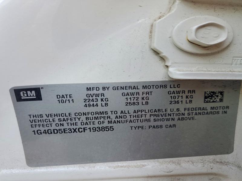 2012 Buick Lacrosse Premium