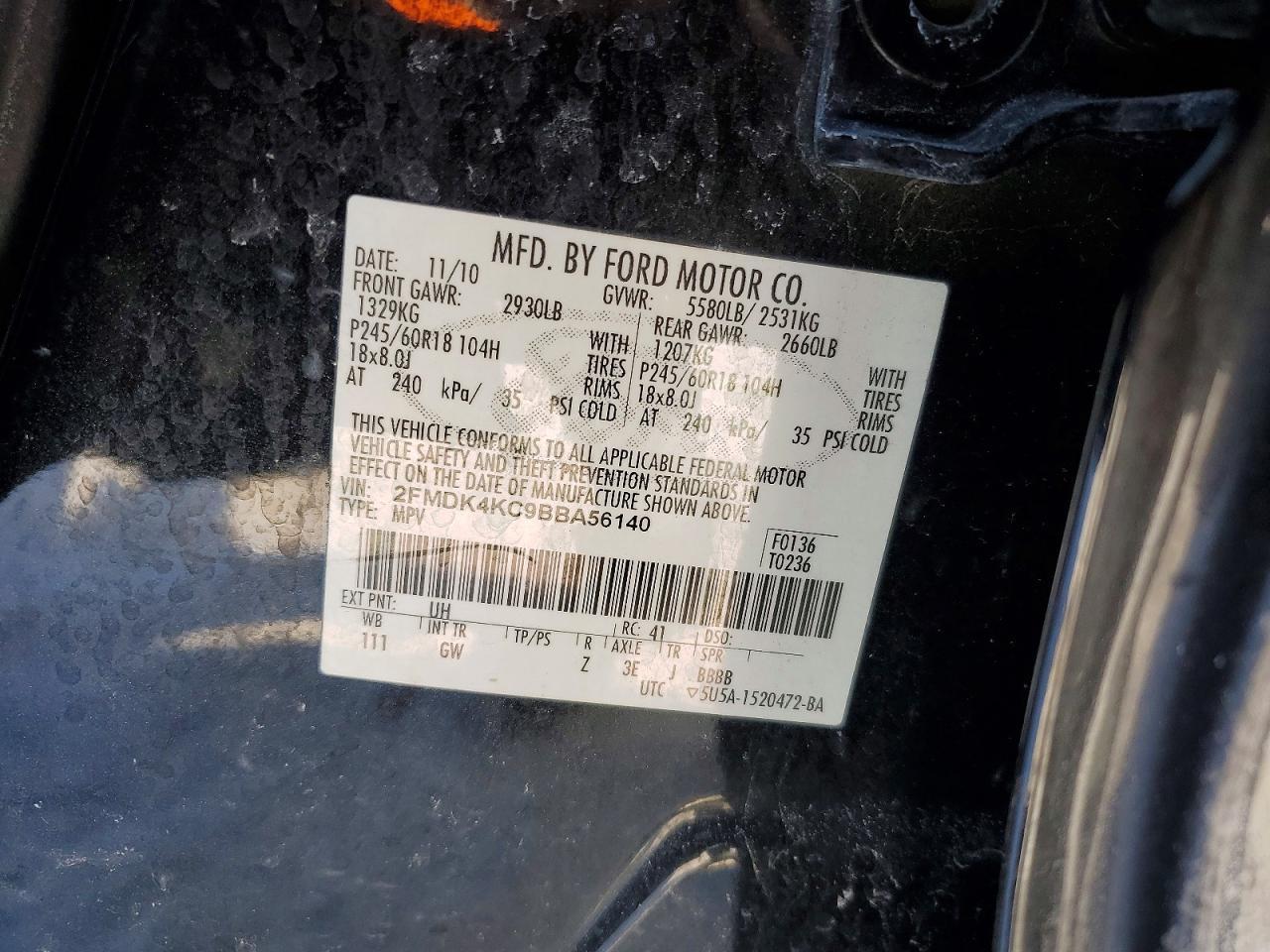 2011 Ford Edge Limited