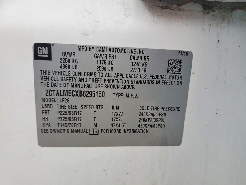 2011 GMC Terrain sle