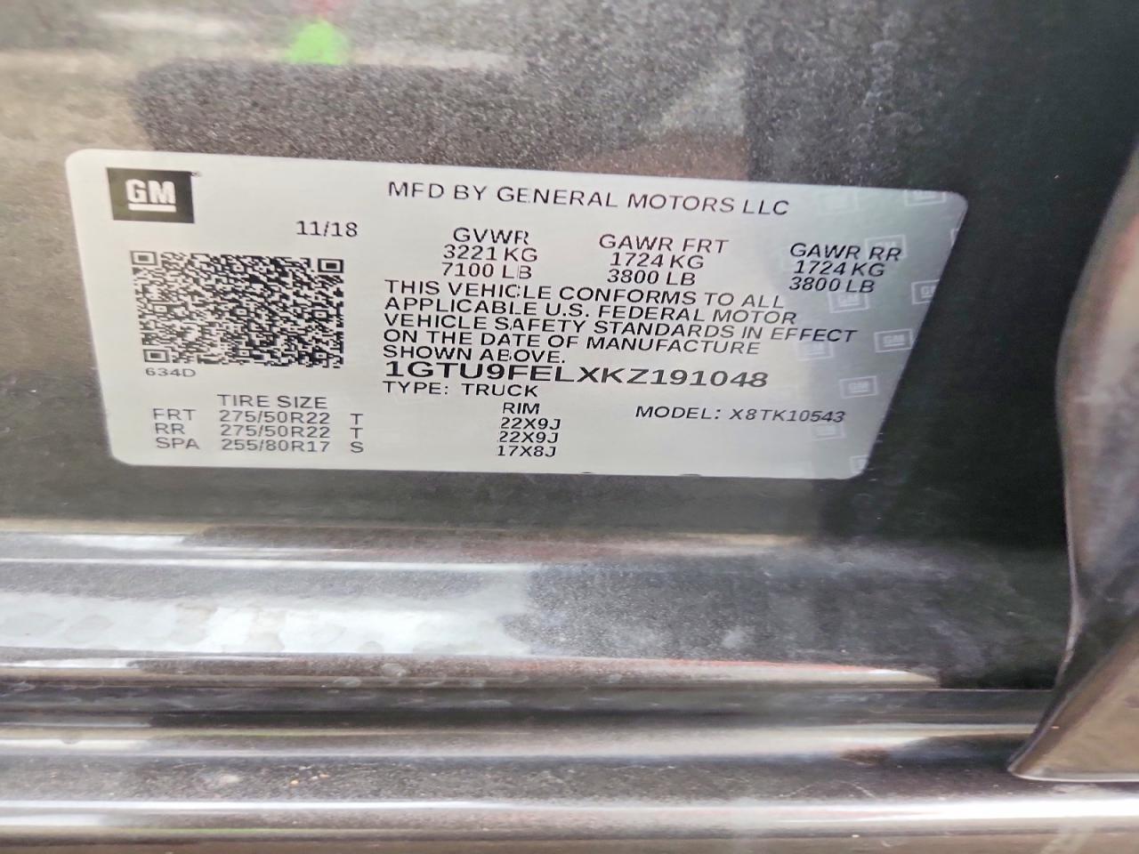 2019 GMC Sierra K1500 Denali