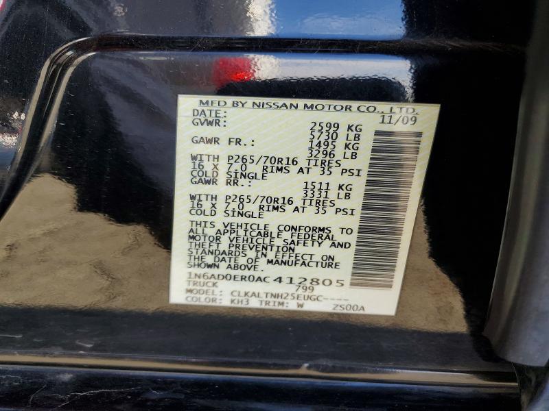 2010 Nissan Frontier se V6