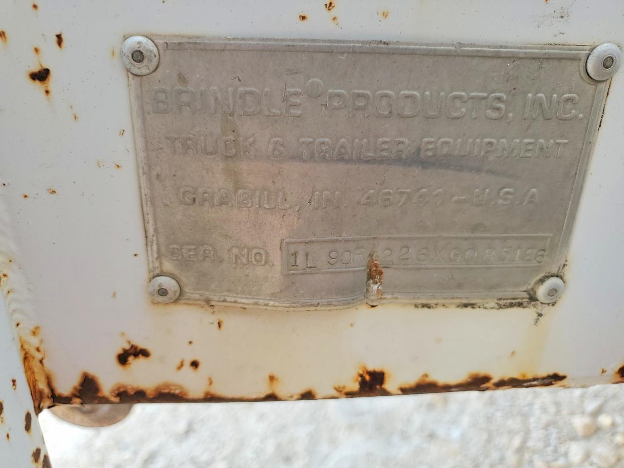 1999 Brindle Reel Trailer