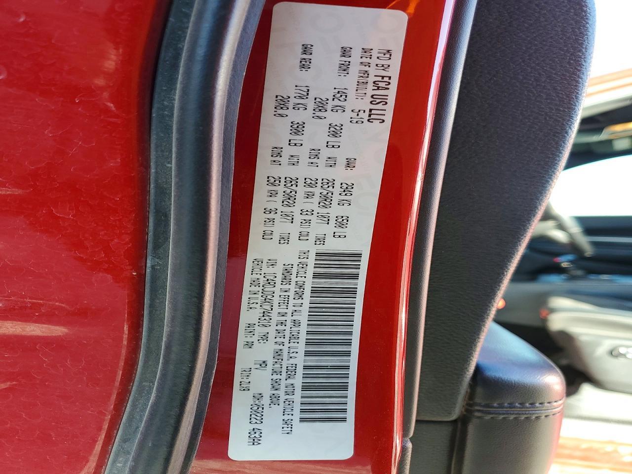 2019 Dodge Durango gt