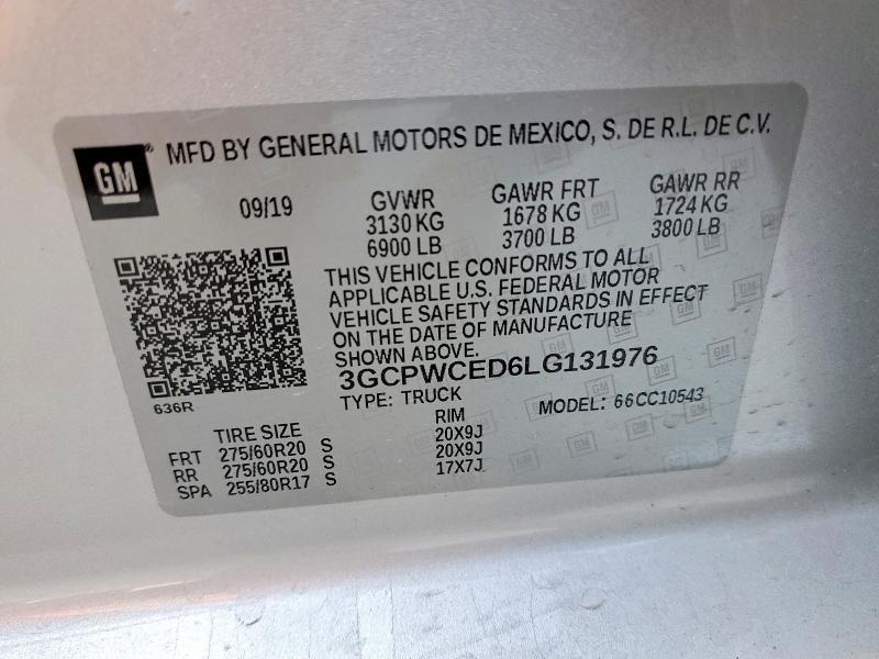 2020 Chevrolet Silverado C1500 lt