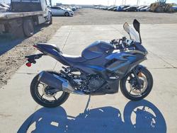 Salvage motorcycles for sale at Farr West, UT auction: 2025 Kawasaki EX500 A