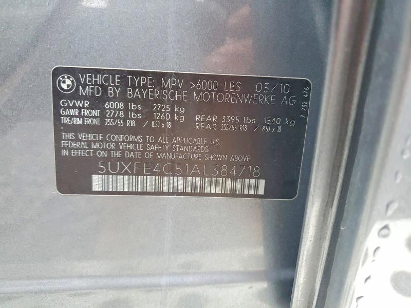 2010 BMW X5 Xdrive30i