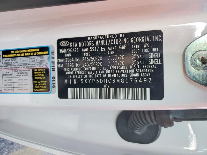 2021 KIA Telluride sx