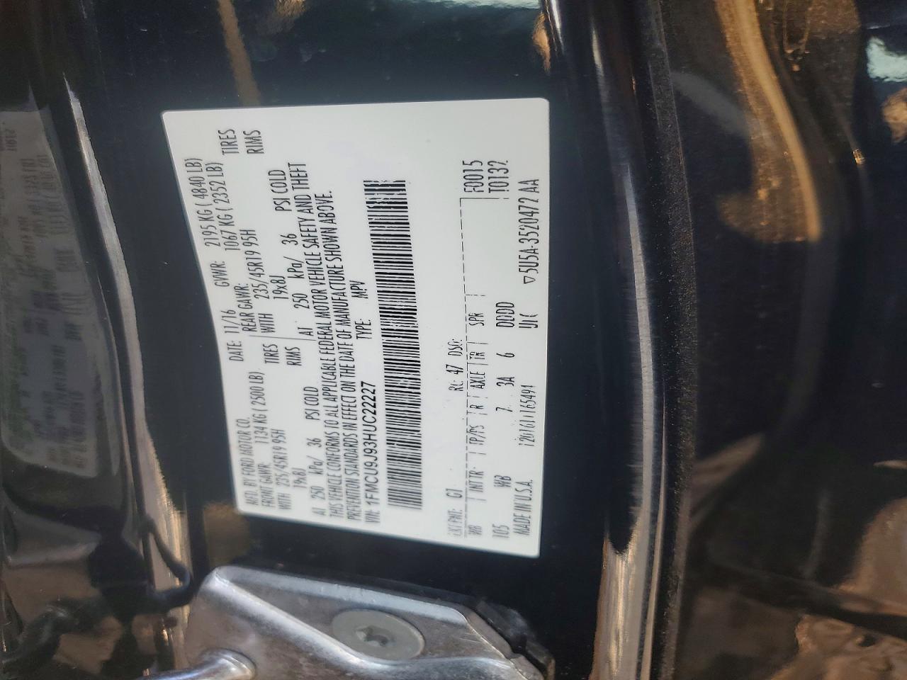 2017 Ford Escape Titanium