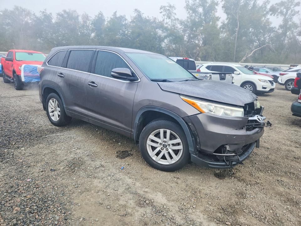 2016 Toyota Highlander le