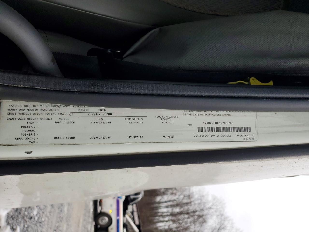 2021 Volvo VN VNL-Truck Cab AND Chassis