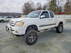 Salvage cars for sale from Copart Concord, NC: 2003 Toyota Tundra Access Cab SR5